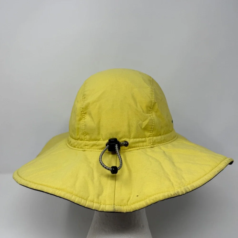 Columbia Titanium Omni-Shade Youth Sun Hat Yellow Adjustable Ripstop CY9413 O/S